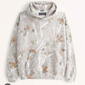 Abercrombie Off White Camo Hoodie